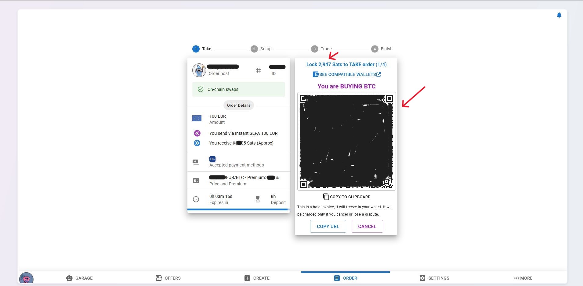 image of TOR Browser connect page
