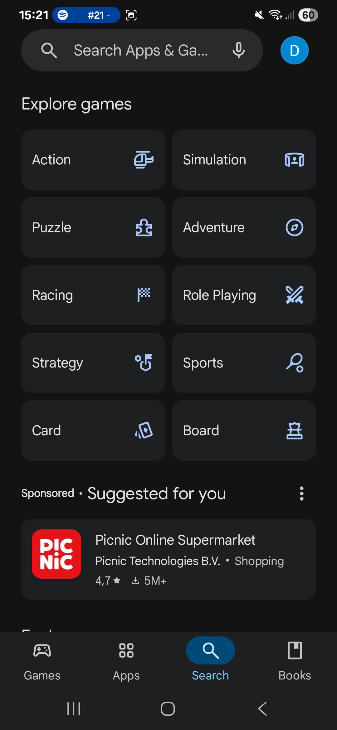 image of TOR Browser download page
