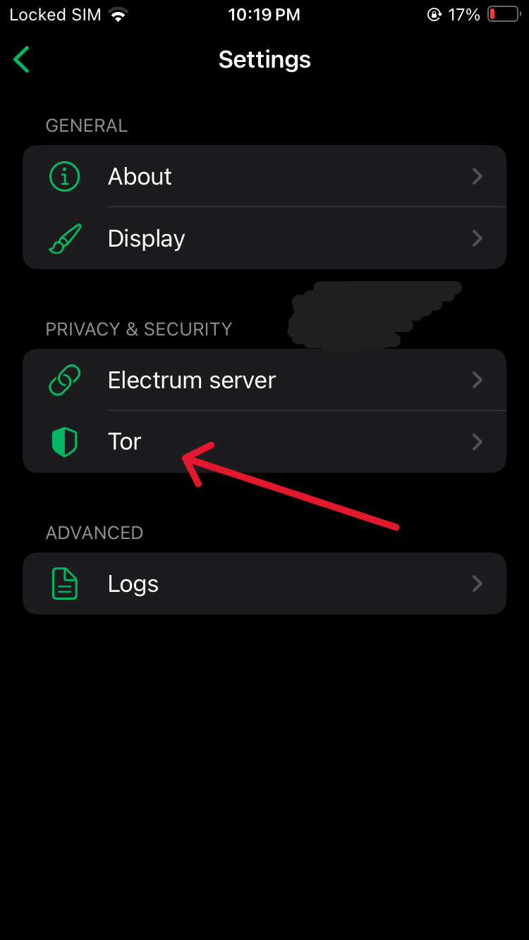 image of phoenix wallet home screen