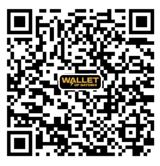 QR code for lightning donation