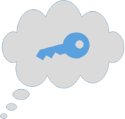 icon of immaterialzed seed / key